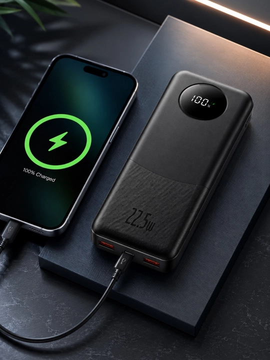 Power Bank 10000mAh/20000mAh/30000mAh - tez quvvatlanadigan tashqi batareya