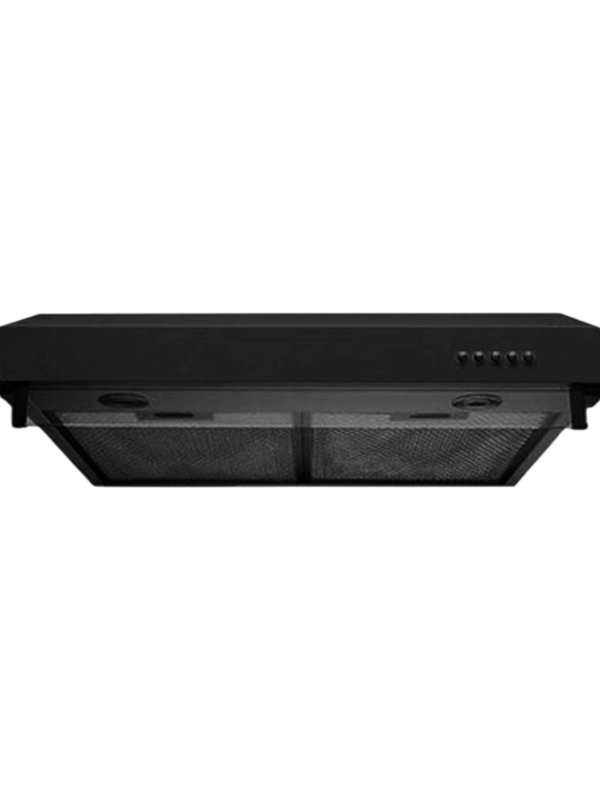 Кухонная вытяжка VESTA P-960 Черная 60 см Мощная тяга LED подсветка - 