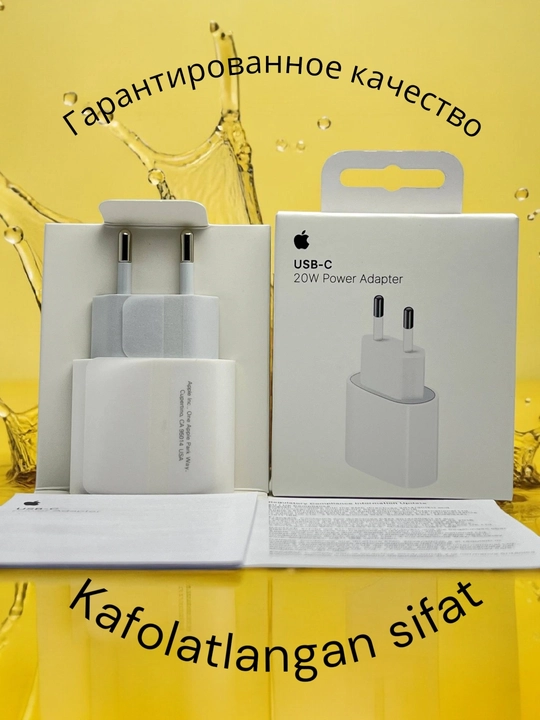 Iphone zaryadchik Adapter 20w galofka Zaryadlash qurilmasi iphone uchun 20w