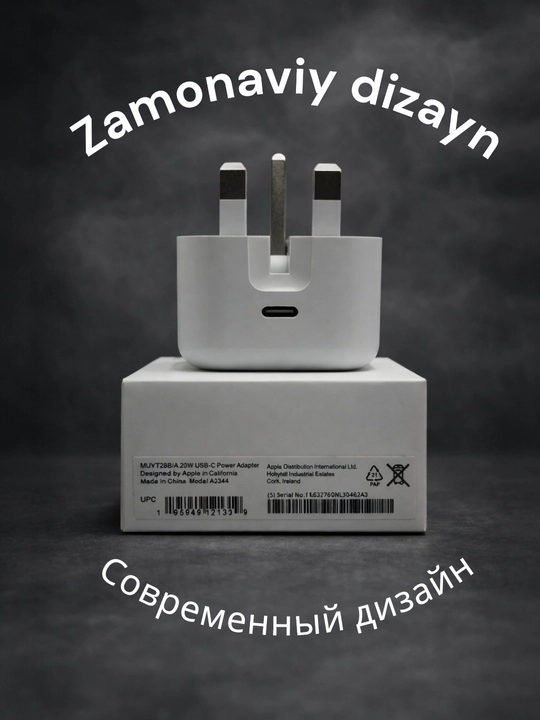 Iphone zaryadchik Adapter 20w galofka Zaryadlash qurilmasi iphone uchun 20w