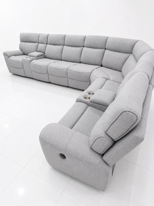 LUXURY U-Gollok Divan Reklaynerli Yumshoq Burchakli Divan 4.10x3m