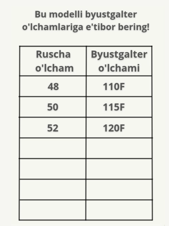 Byustgalter DuoDuoKeKe, katta o'lcham, YP5195