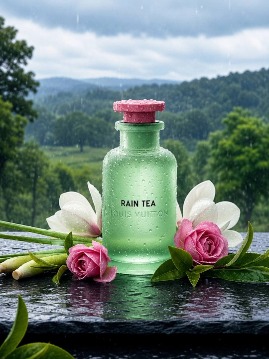 Louis Vuitton Rain Tea Eau De Parfum, 100 мл, унисекс аромат, зеленый чай, цитрус