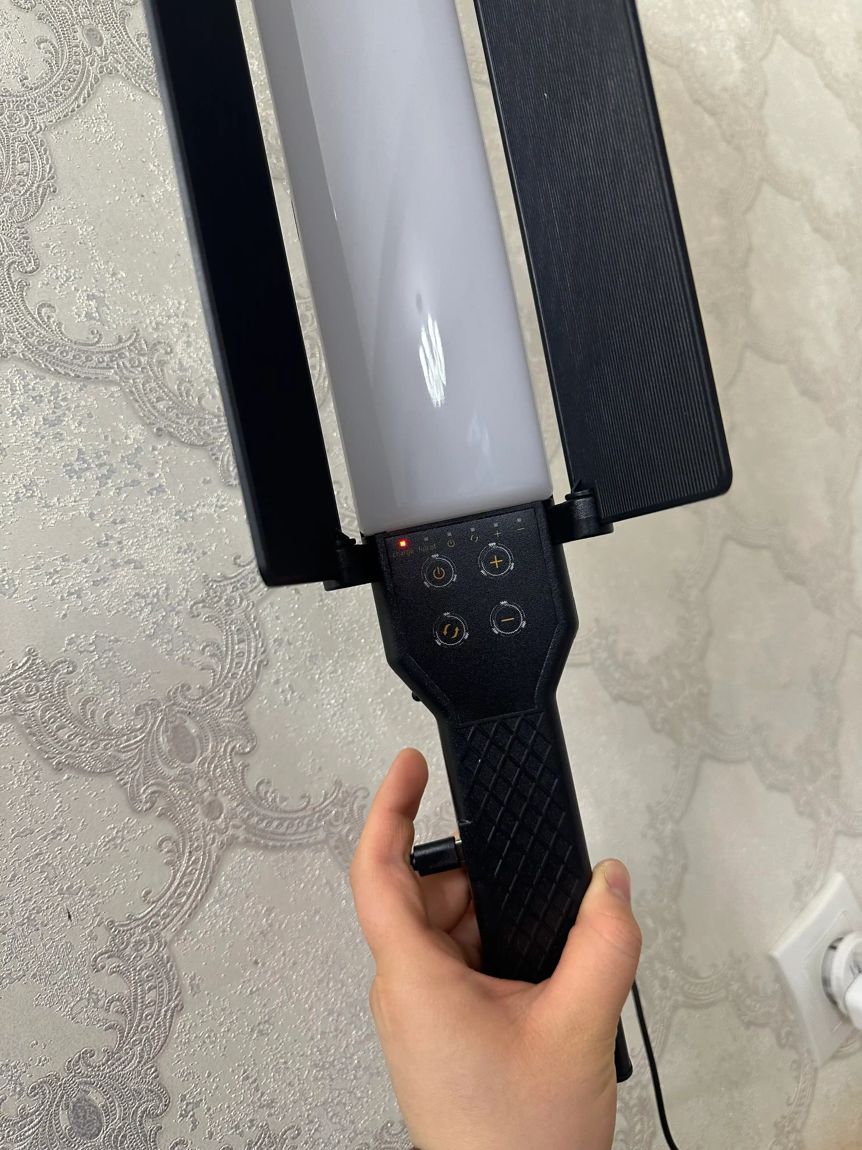 RGB chiroq tayoqchasi, Light Stick, fotosurat va video uchun rangli RGB, 50 sm
