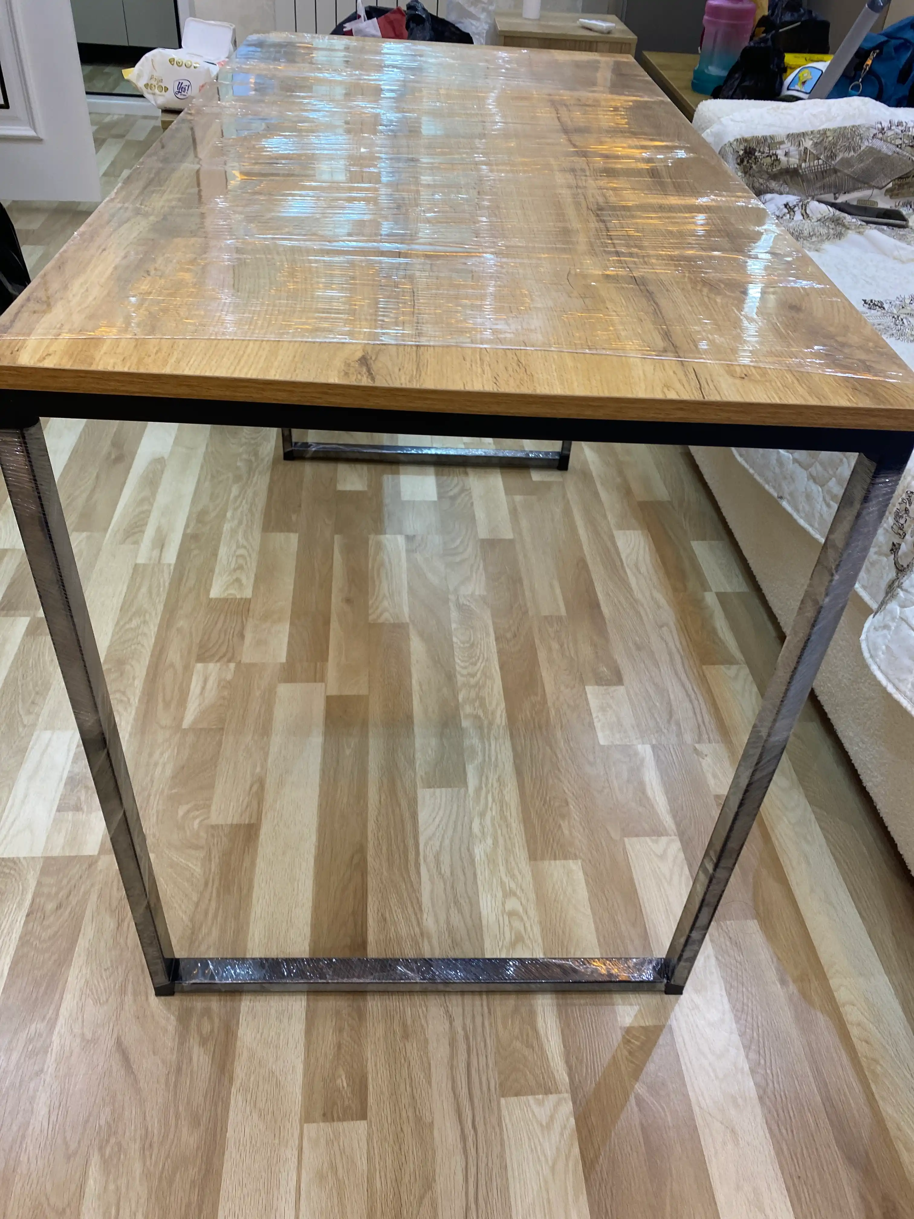 BV-LOFT Kompyuter va yozuv stoli 120x60x75 sm, uy va ofis uchun qulay ish stoli