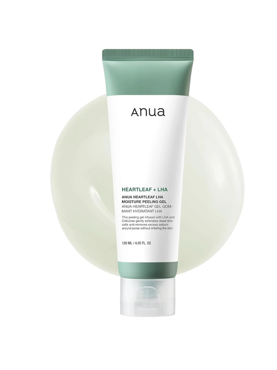 Пилинг-гель для лица Anua Heartleaf LHA Moisture Peeling Gel увлажняющий, 120 мл