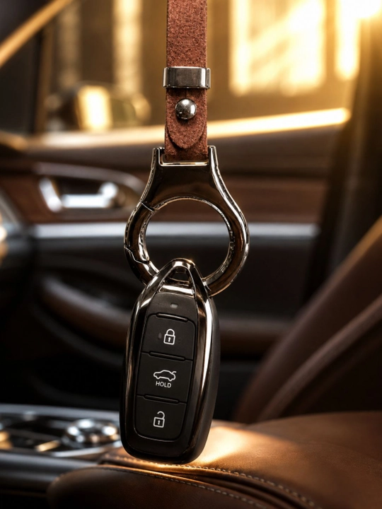 Brelok avtomobilni masofadan boshqarish pulti va kalitlari uchun zanjir car key holder