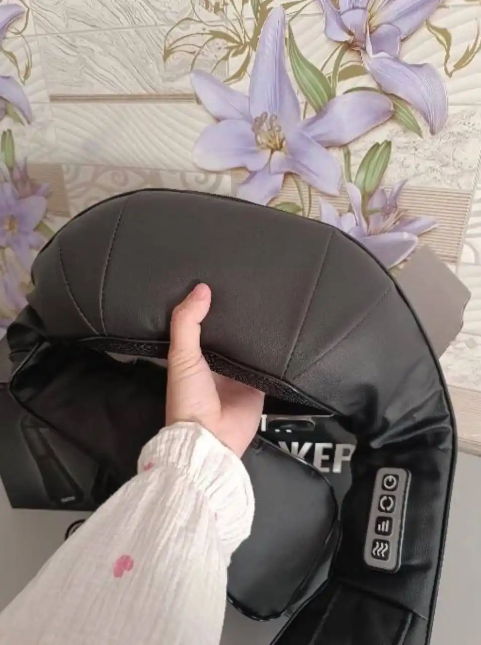 Массажёр для шеи, плеч, поясницы и ног, 4D с функцией подогрева, массажер DIERA MassagePro