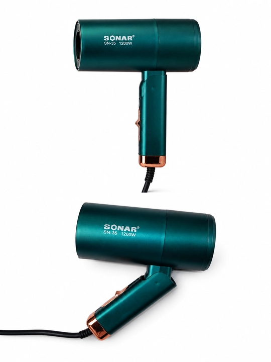 Soch Quritishda Yangi Daraja !  SONAR SN-35 — Premium Foldable Hair Dryer