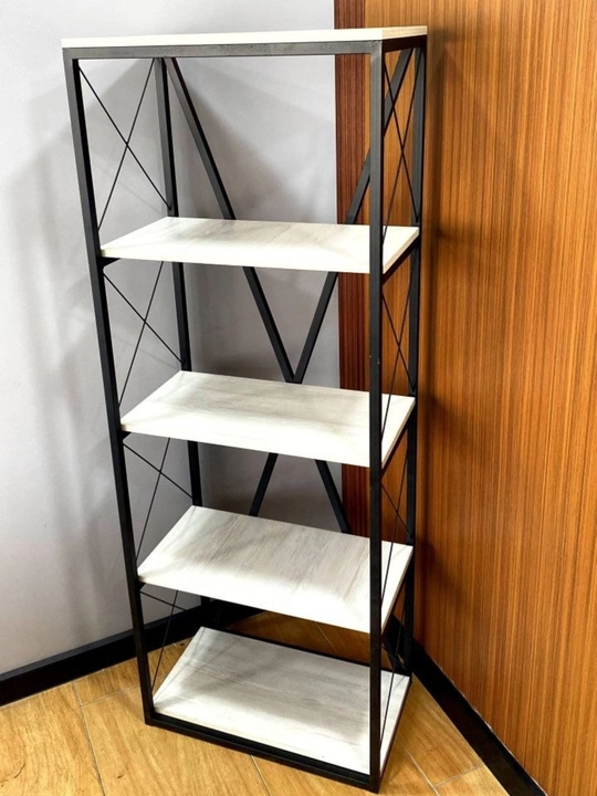 Loft tokchalar bloki, metall ramka, kitob javonini tashkillashtiruvchi
