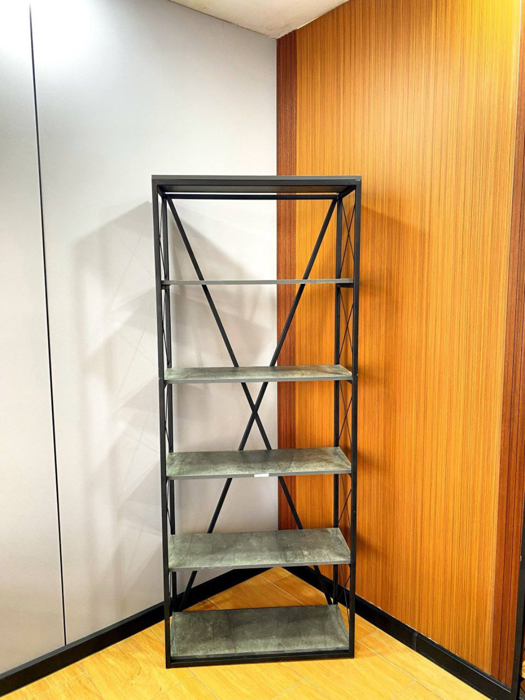 Loft tokchalar bloki, metall ramka, kitob javonini tashkillashtiruvchi - 