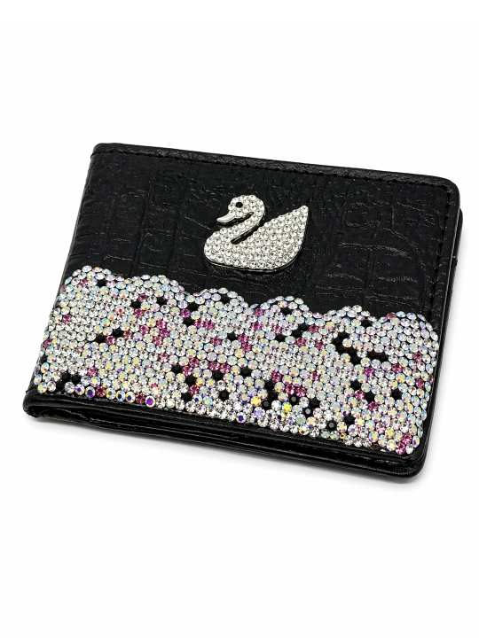 Haydovchilik guvohnomasi va ID karta uchun g'ilof, plastik karta uchun toshli g'ilof - 