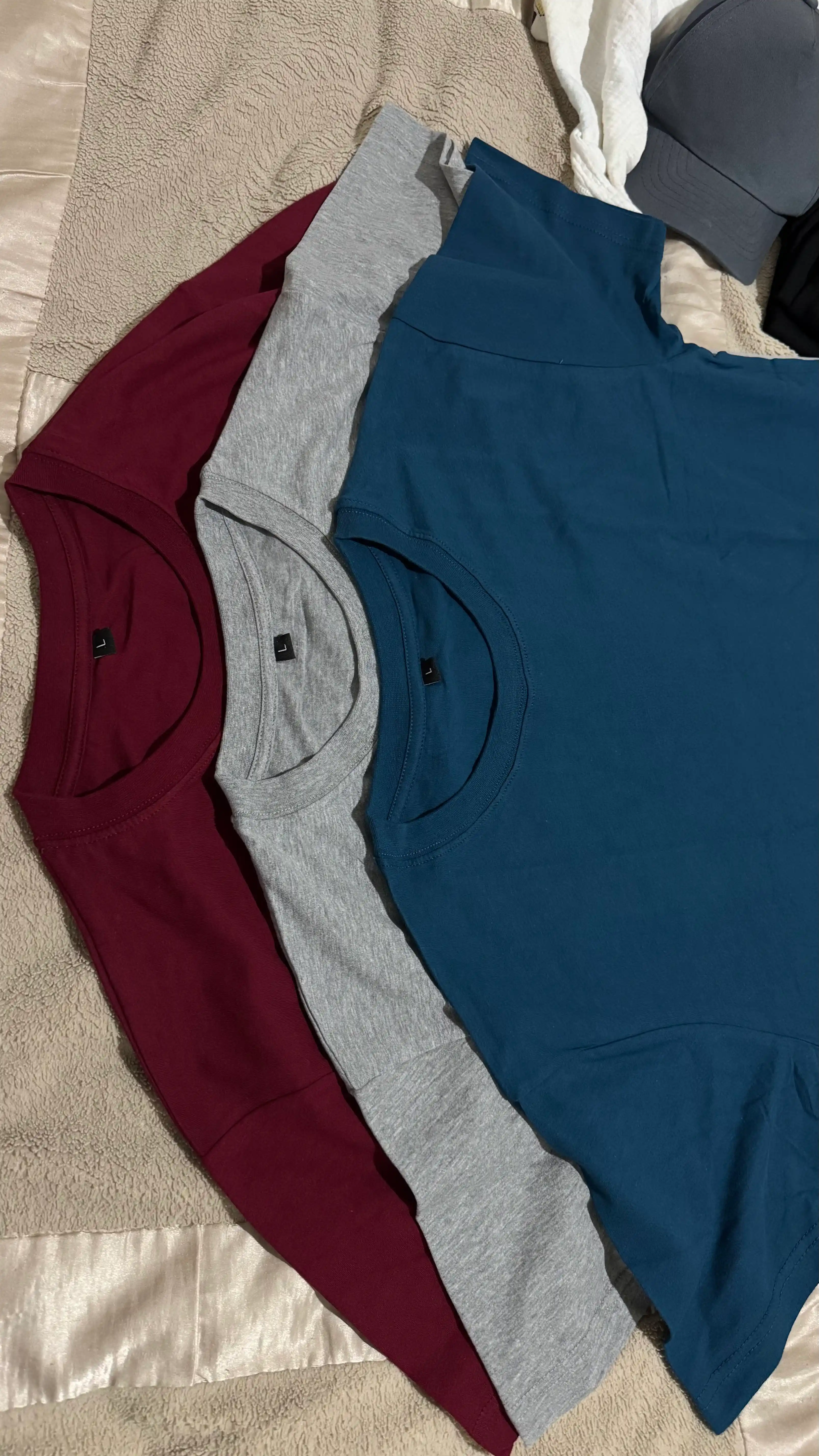 Футболка базовая мужская и женская, однотонная, 100% хлопок, S-4XL, ORZU-TEKS