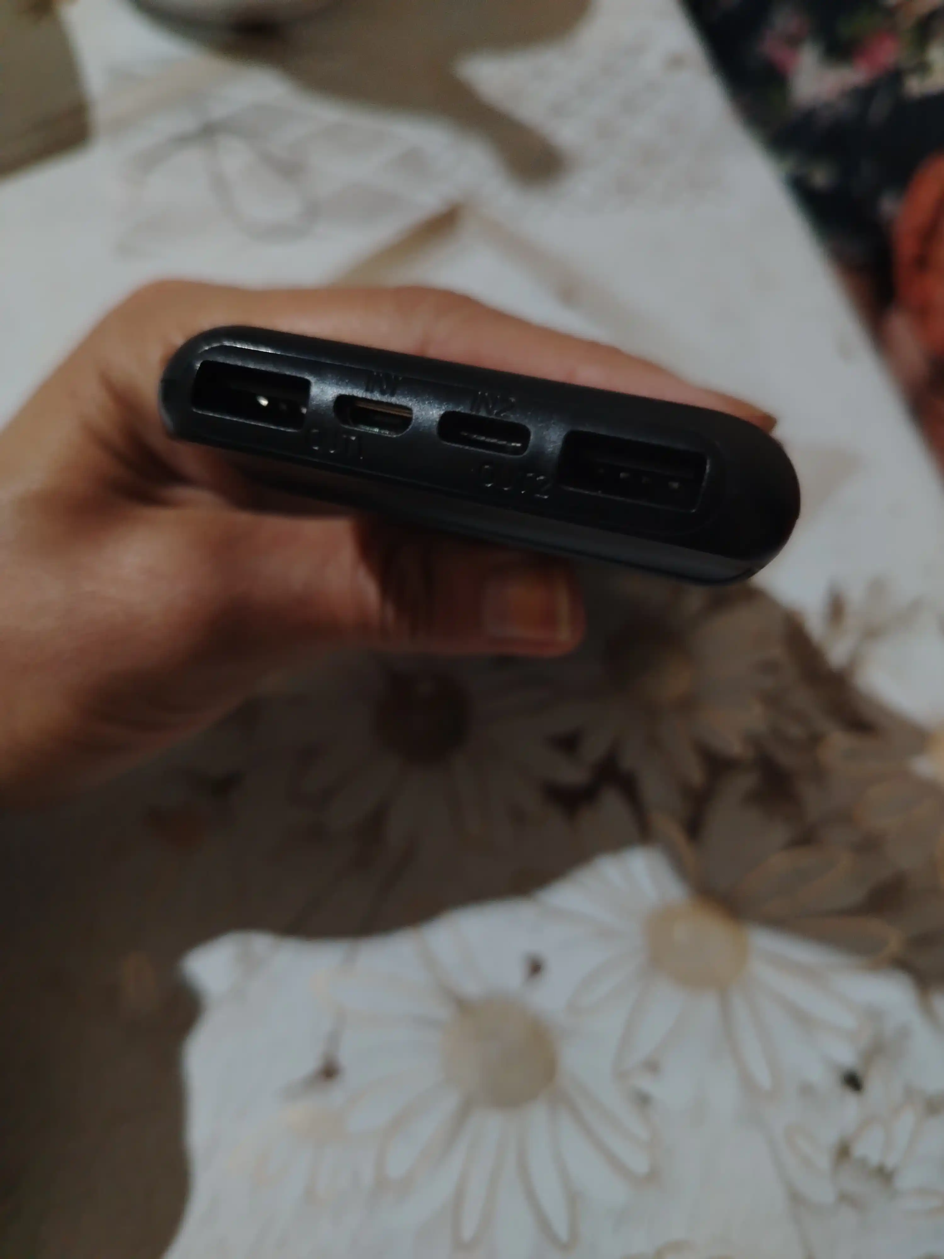 Power Bank 20000 мА·ч, быстрая зарядка, LED-индикатор, защита от перегрева
