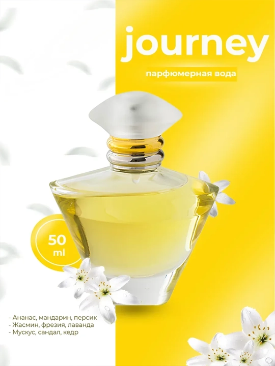 Ayollar atiri Journey Eau de Parfum, 50 ml