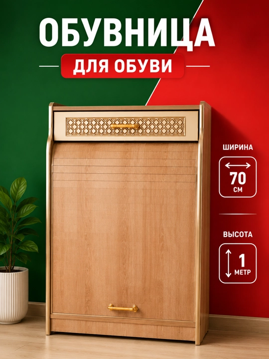 Современный шкаф для хранения обуви