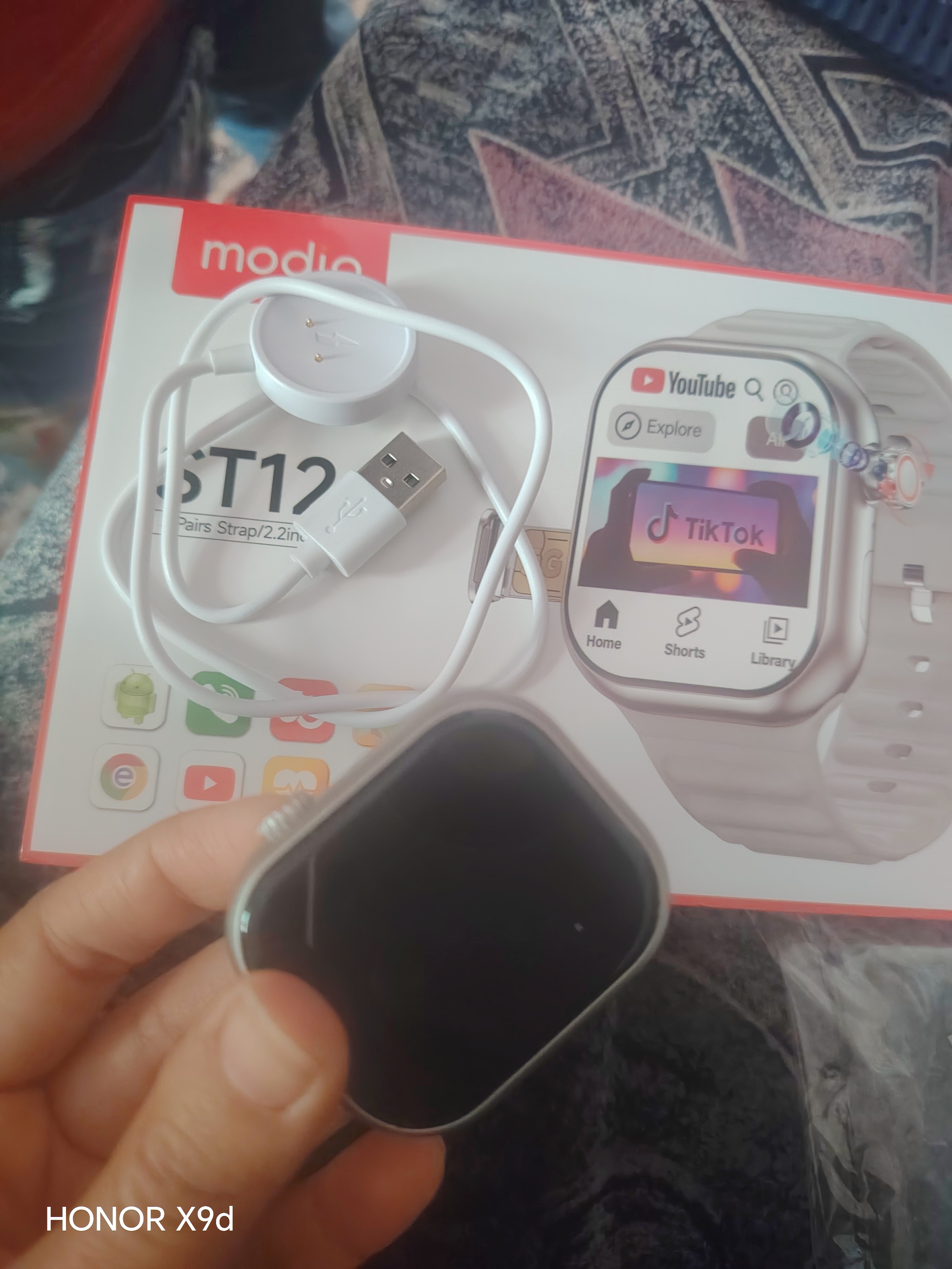 ANDROID SMART WATCH MODIO ST 12 Телефонные часы