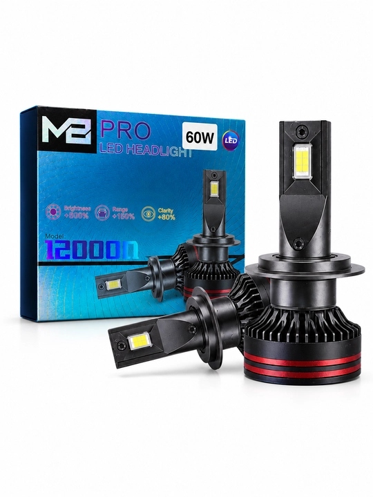 Mashina fara lampasi, LED fara, LED lampa mashina uchun, M2 Pro LED, oqartiruvchi LED fara - 