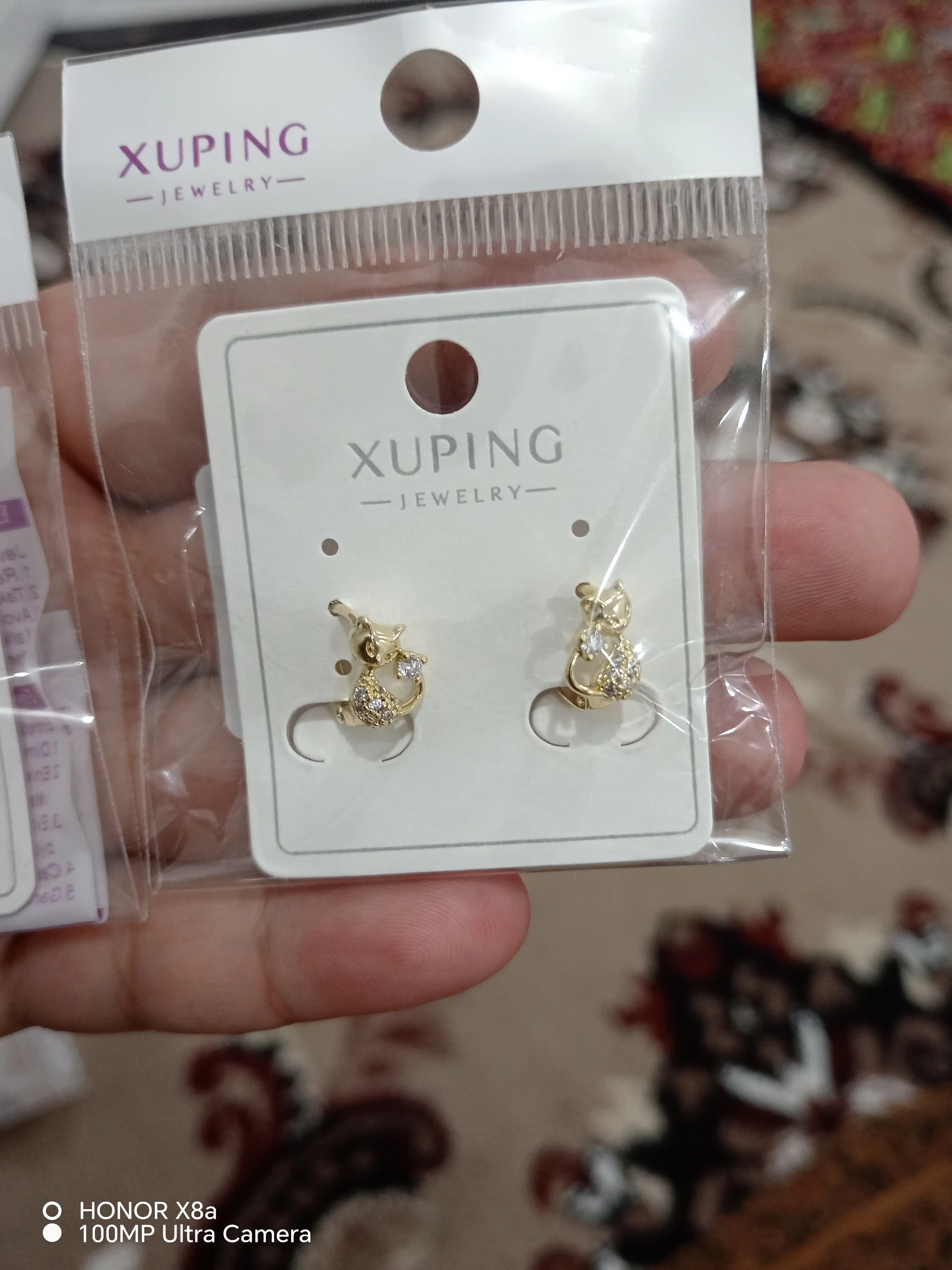 Детские серьги Xuping для девочек, маленькие