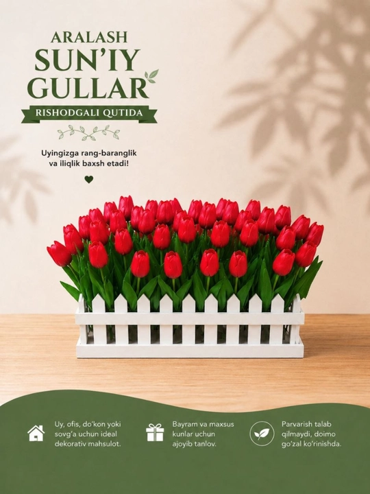 Sun’iy dekorativ gullar