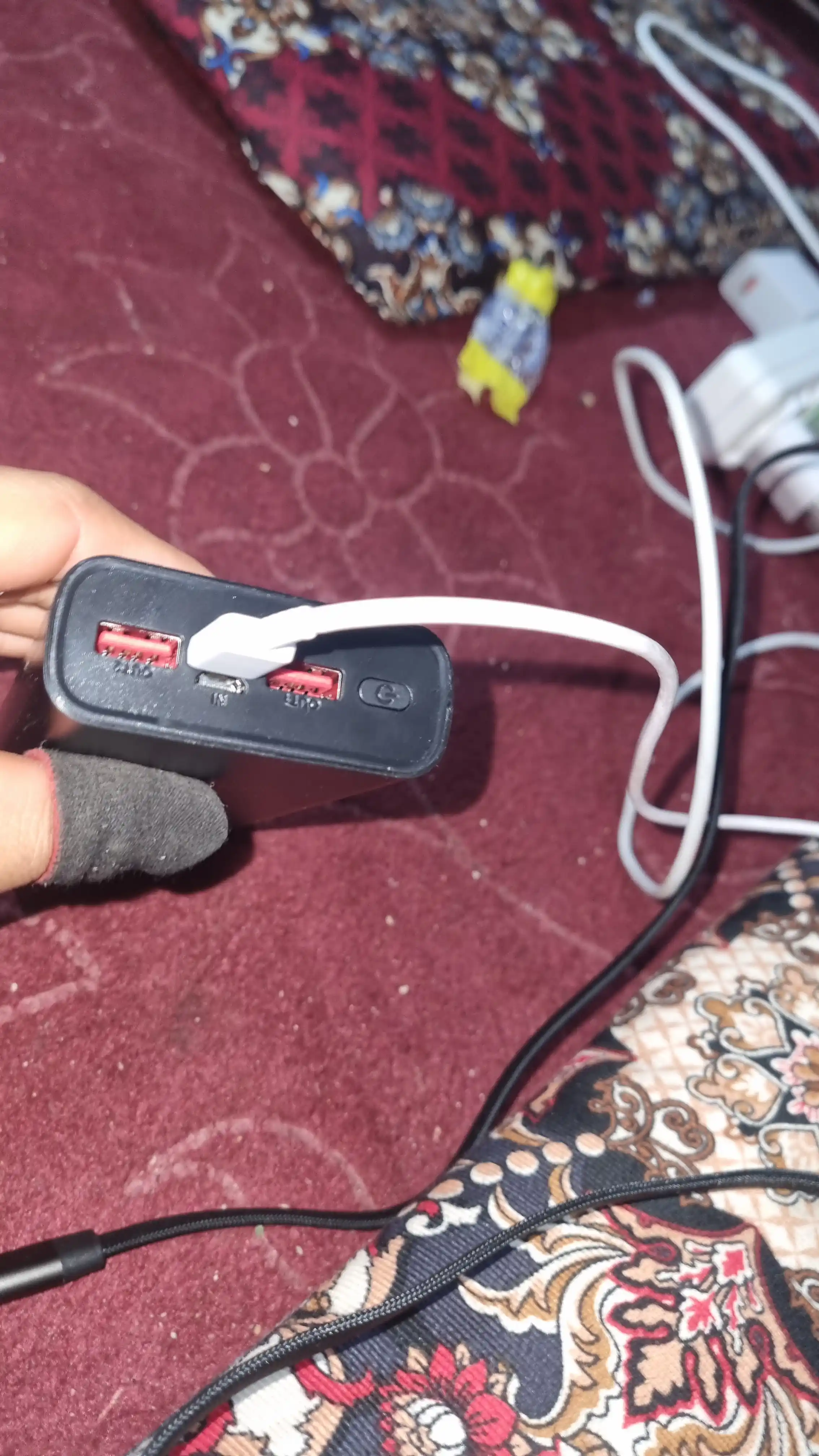 Внешний аккумулятор Power Bank, 66-22.5W, 20000mA, с быстрой зарядкой, 22.5w