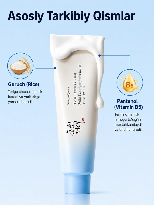 Quyoshdan himoyalovchi krem Beauty of Joseon Relief Sun