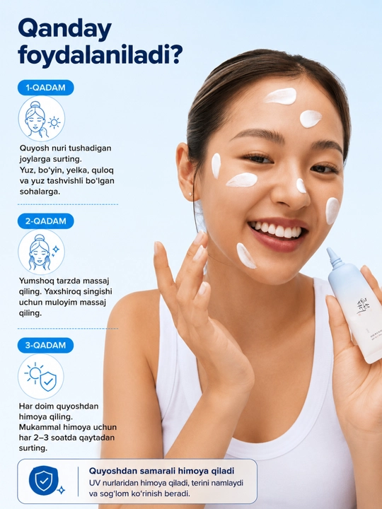 Quyoshdan himoyalovchi krem Beauty of Joseon Relief Sun