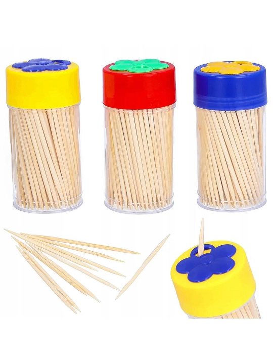 Bambuk tish cho'tkalari, 160 dona
