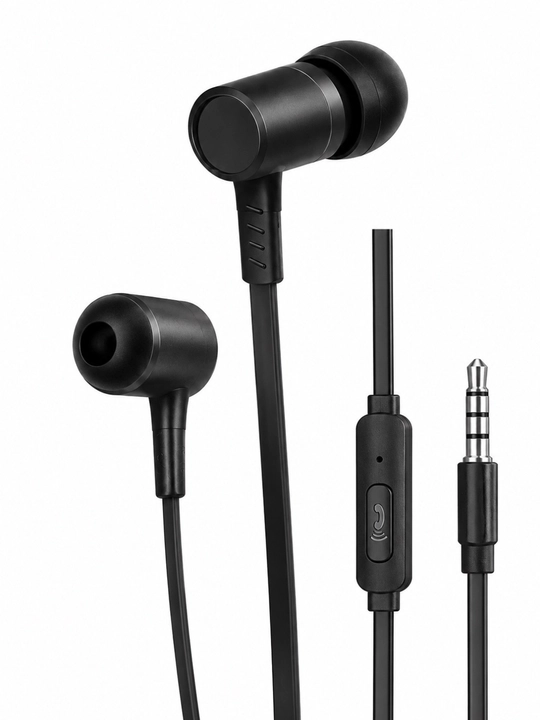 Simli Quloqchin 3.5mm Stereo Naushnik Mikrofonli Android iPhone uchun