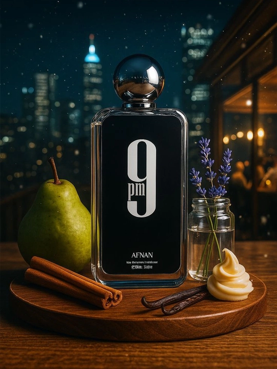 Afnan 9PM erkaklar atiri Eau de Parfum, 100 ml, Arab atiri