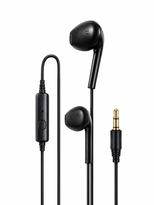 Simli Quloqchin 3.5mm Stereo Naushnik Mikrofonli Android iPhone uchun