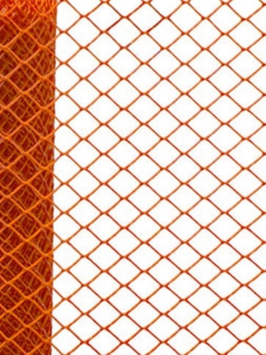 Plastik bog‘ setkasi 25x25 mm 1x20 m yashil himoya va dekorativ setka