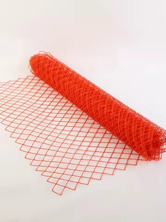 Plastik bog‘ setkasi 25x25 mm 1x20 m yashil himoya va dekorativ setka