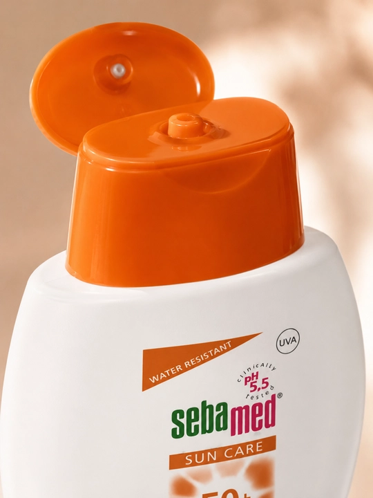 Yuz va tana uchun UVA/UVB himoyali yengil quyosh losoni kundalik parvarish uchun 150 ML