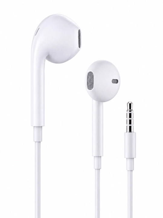 Simli Quloqchin 3.5mm Stereo Naushnik Mikrofonli Android iPhone uchun - 