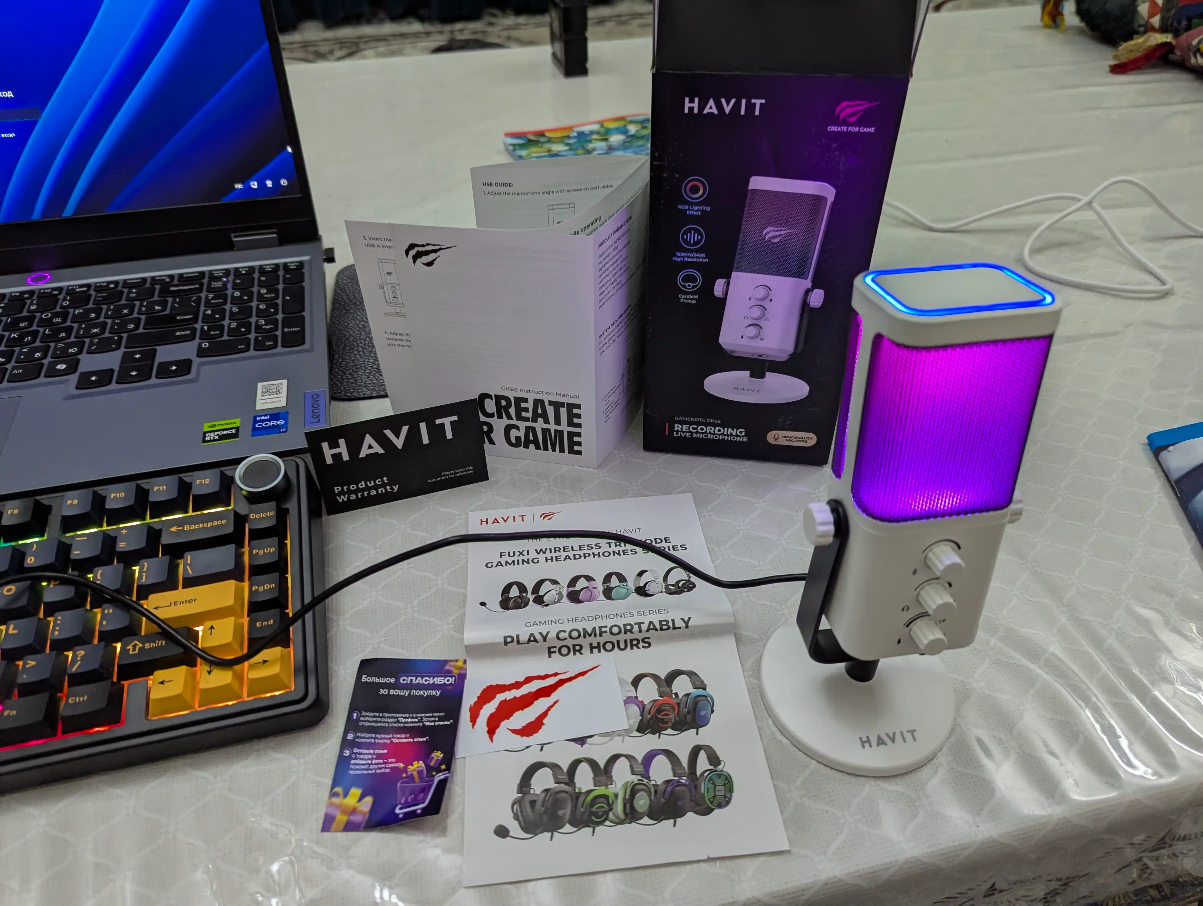 HAVIT GK65 GAMING MIKROFON
