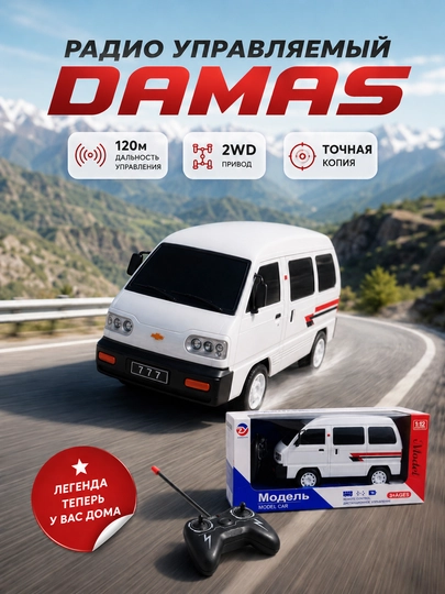 Радиоуправляемая машинка Damas, игрушечный автомобиль на пульте — LIONKID-DAMAS