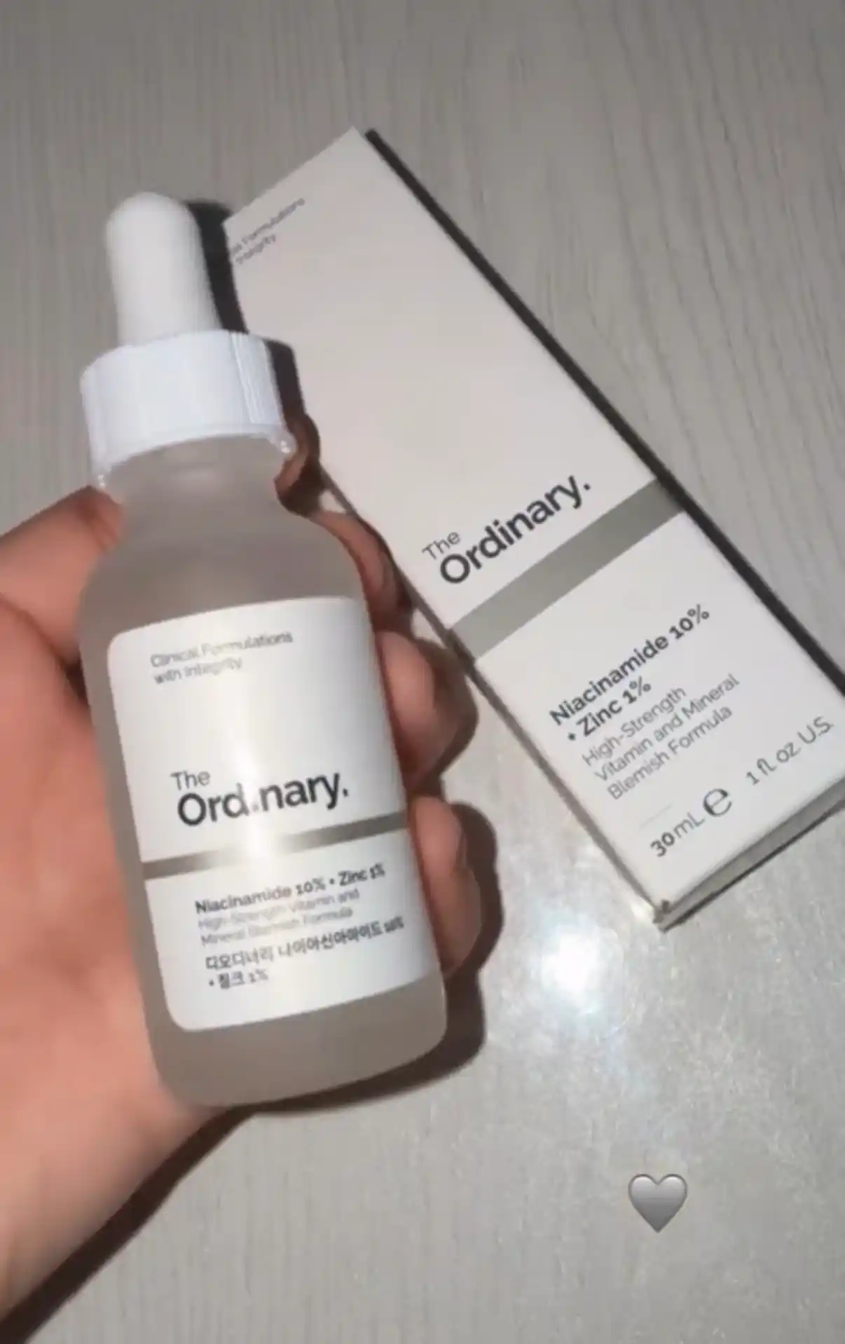 Сыворотка для лица The Ordinary Niacinamide 10% + Zinc 1%, 30 мл