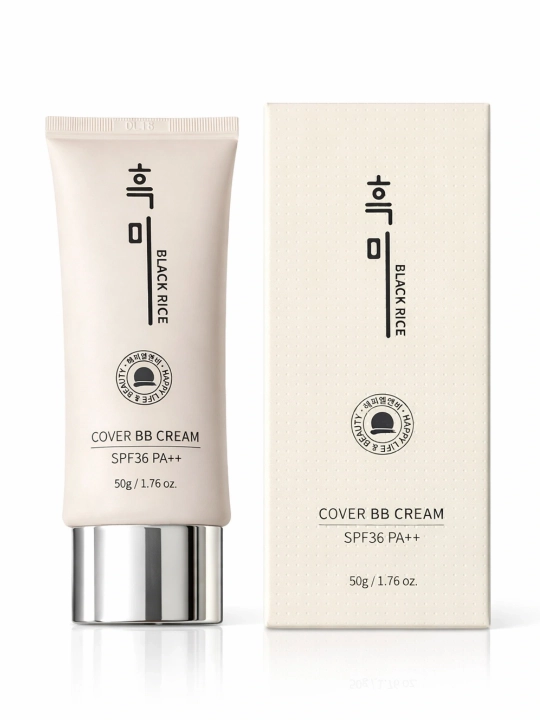 Black Rice Cover BB Cream SPF36 PA++ Tone 21 — BB крем для лица 50 г