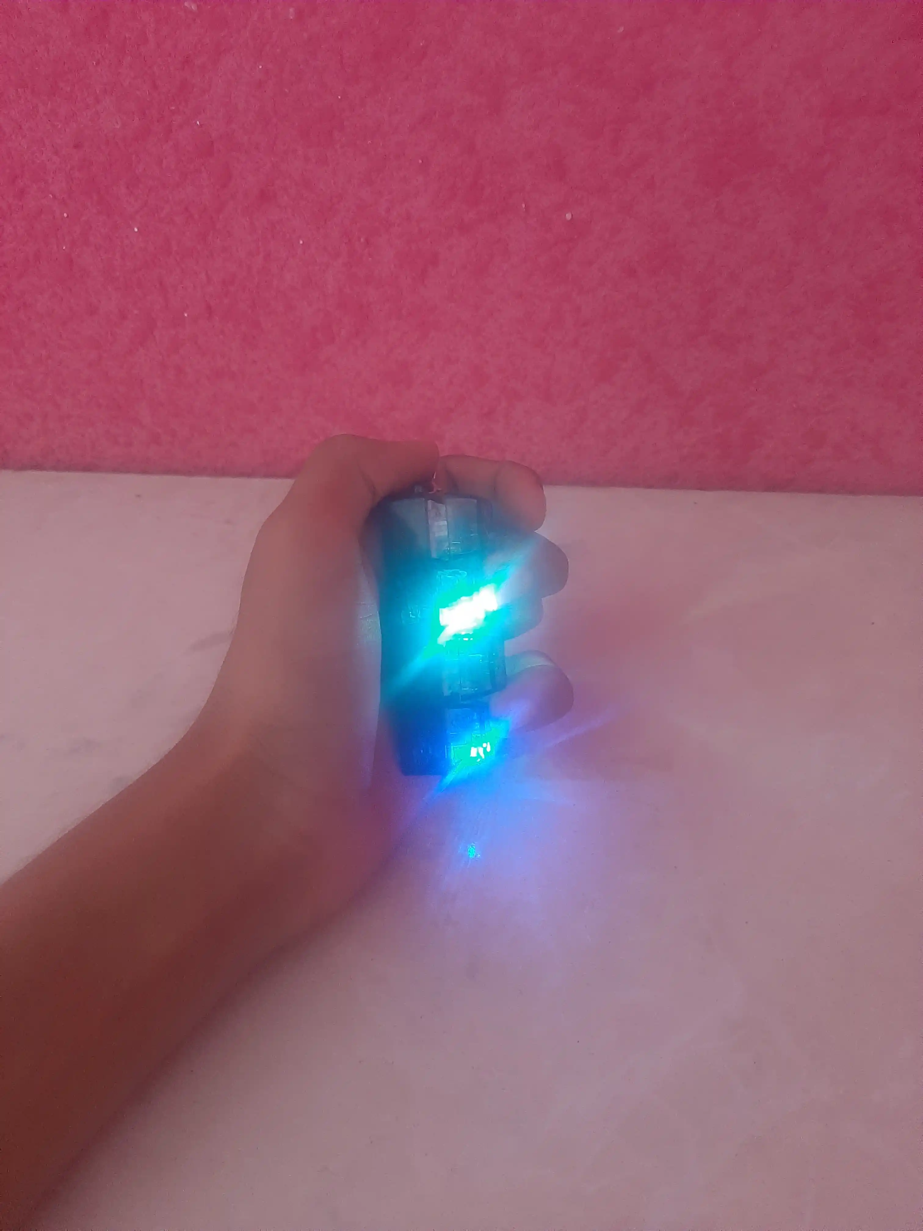 Антистресс-кликер с LED подсветкой, брелок антистресс, брелок клавиатура