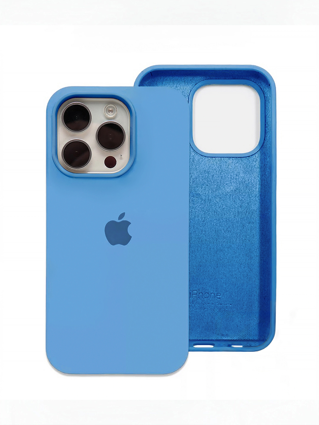 IPhone 13–17 Pro Max, Air uchun Premium Soft Silicone Case – yumshoq silikon g‘ilof