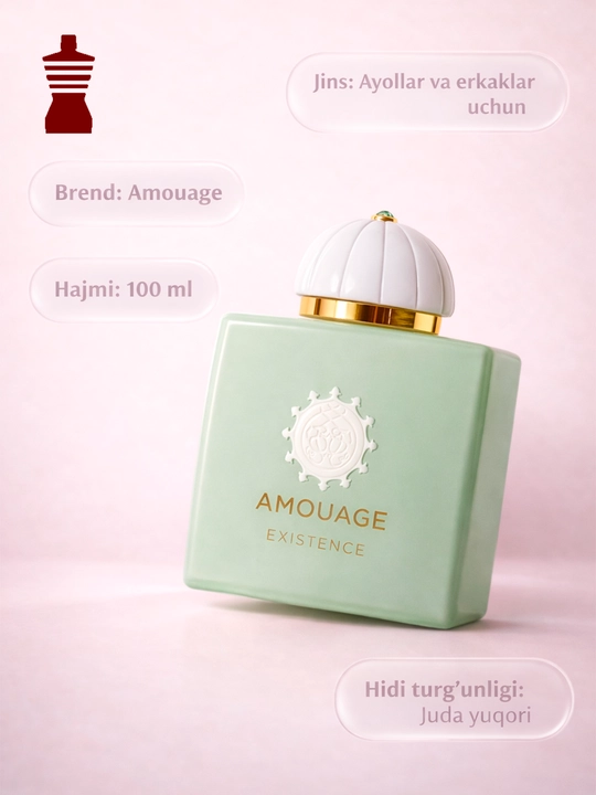 Amouage Guidance, Guidance 46, Sunshine, Honour, Existence 100 мл унисекс парфюм