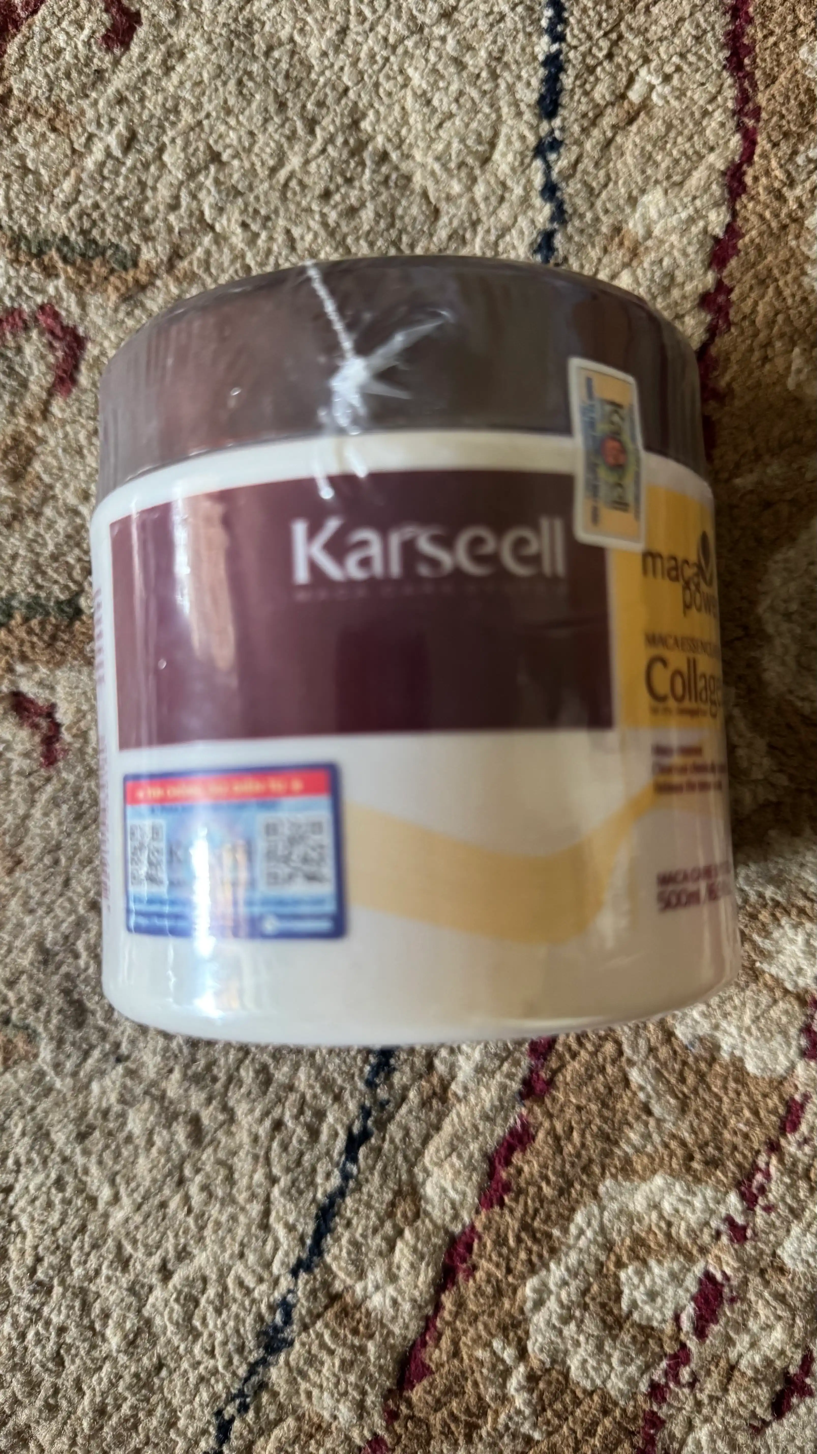 Маска для волос Karseell Collagen Hair Mask, для поврежденных волос, 500 мл