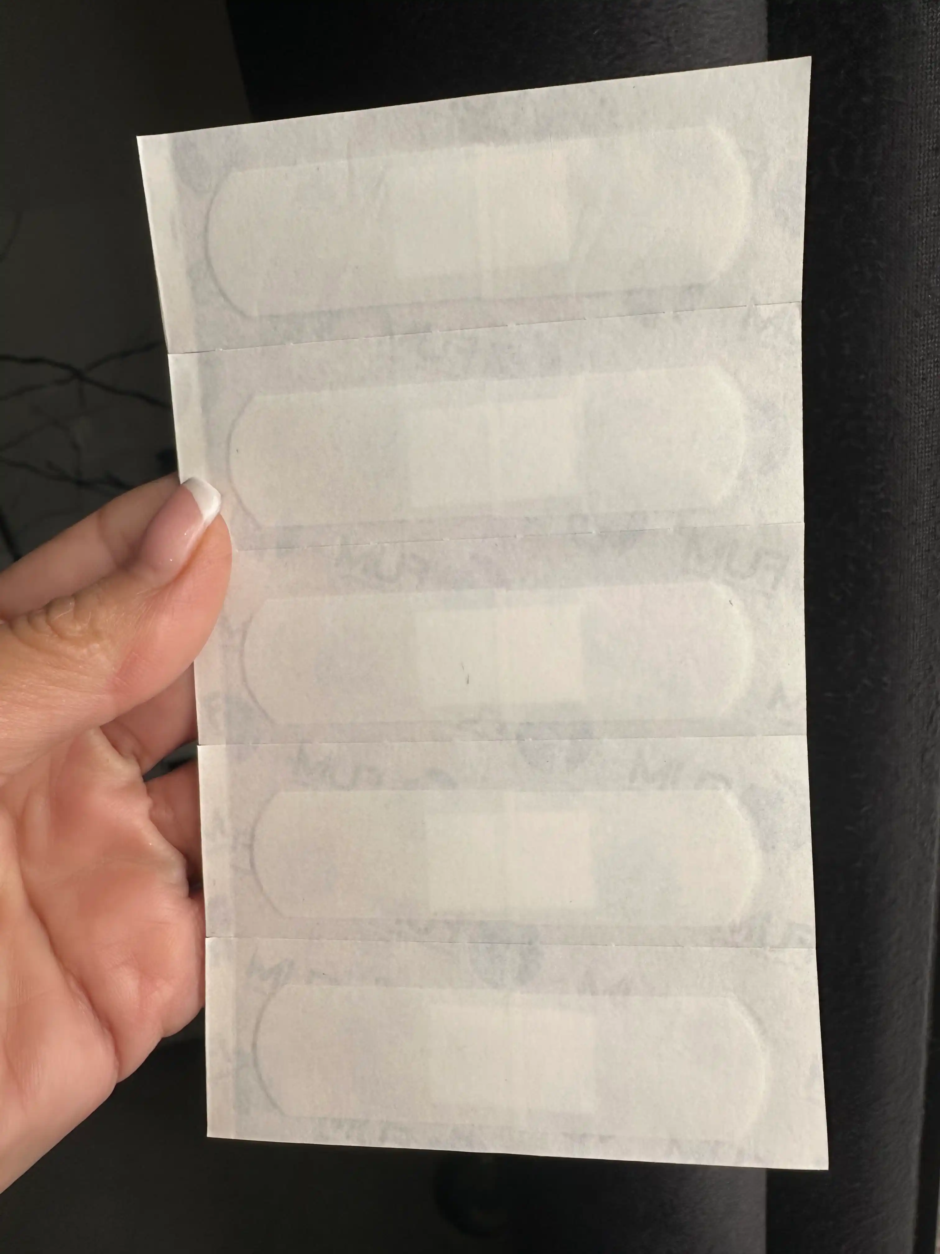 Tibbiy bakteritsid gips FUM Plast, shaffof, 100/200/500 dona