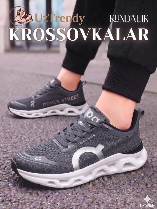 Erkaklar va ayollar uchun OnCloud krossovkalari, sport va fitnes mashqlari uchun poyabzallar