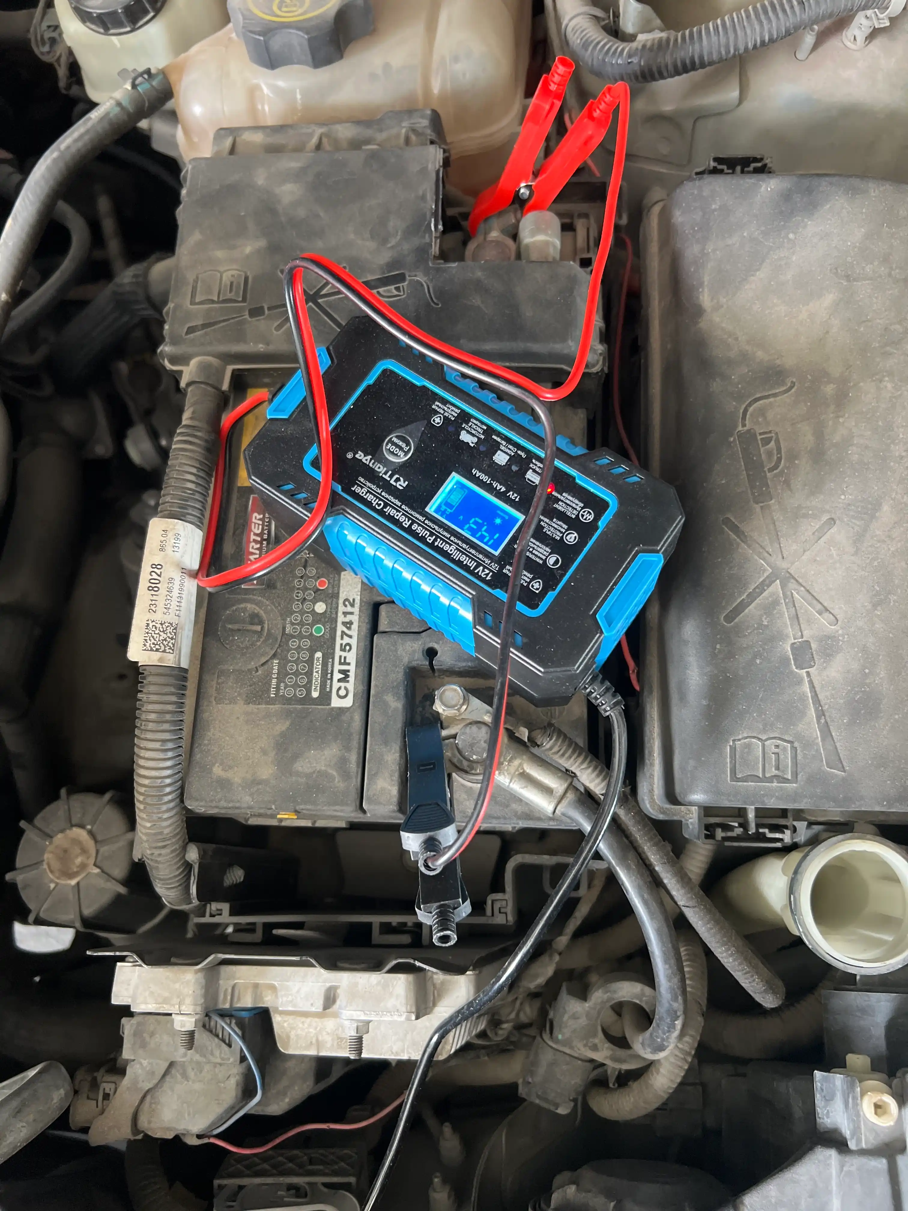 Batareya uchun avtomatik zaryadlovchi, avtomobil 12V, 24V, 6A, 8A, 10A