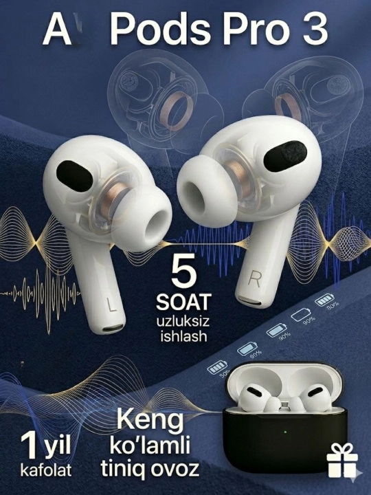 Pods Pro, беспроводные наушники, air 31 Pods, Bluetooth - 