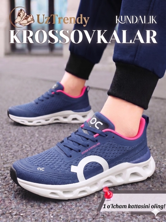Erkaklar va ayollar uchun OnCloud krossovkalari, sport va fitnes mashqlari uchun poyabzallar