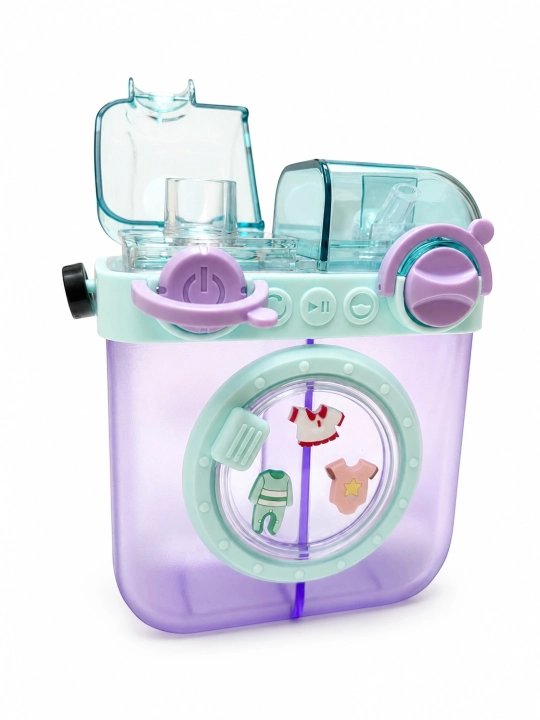 Детская бутылка для воды / летний термос с трубочкой и ремешком – BPA Free, для детей