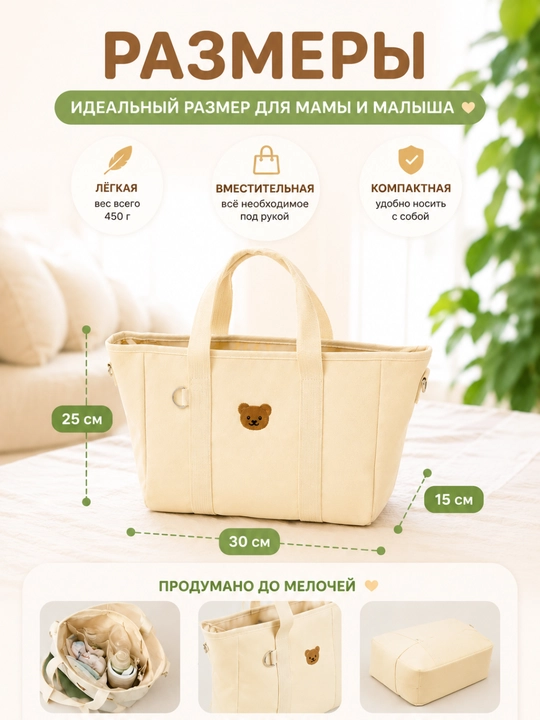 Сумка для мам и малышей практичный помощник на каждый день